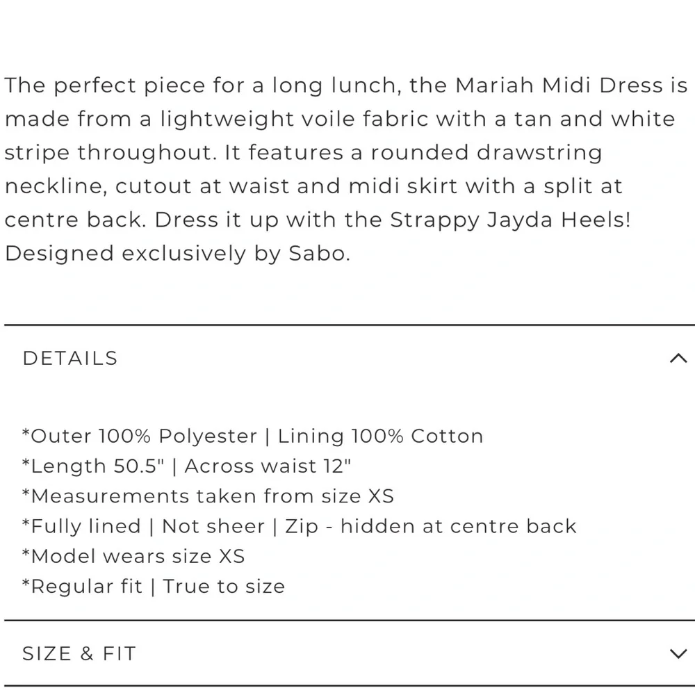 Mariah Midi Dress - Picture 5 of 5